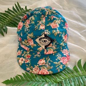 Obey Floral Baseball Hat NEW